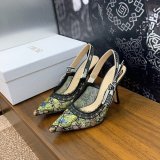 7 Star dior Macrame J'ADIOR PUMP SANDALS