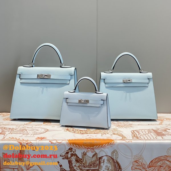 Hermes Outlet Epsom Kelly 19/25/28CM 1:1 Replica Bag