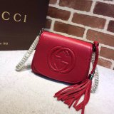 Replica Gucci AAA+ Soho 323190 Leather Disco Chain Shoulder Bag